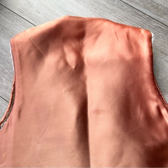 Vintage Handmade Genuine Sherpa Patchwork Vest - Picture 14 of 16